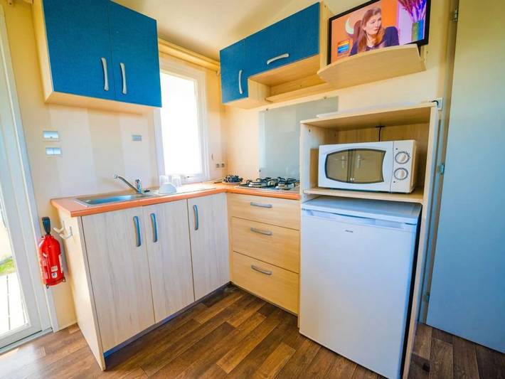 Wohnwagen für 4 Personen, mit Terrasse und Pool in Frontignan - 3