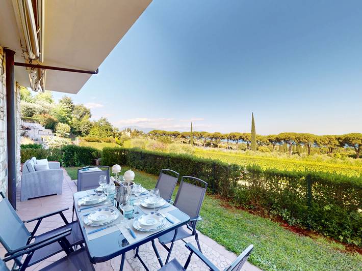 Ferienwohnung für 6 Personen, mit Seeblick und Garten in Moniga del Garda - 2