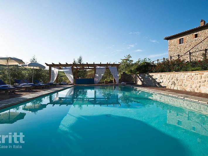 Location de vacances pour 4 personnes, avec balcon/terrasse et terrasse à Volterra - 2