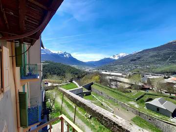 Gîte pour 2 personnes, avec vue et balcon dans Office De Tourisme De Briancon