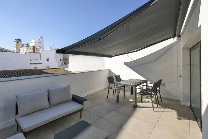 Apartamento de vacaciones para 4 personas, con terraza en Cádiz