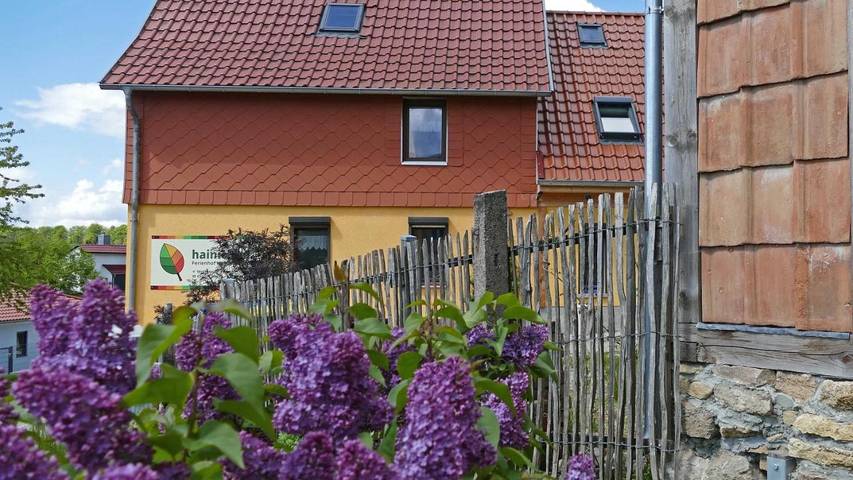 Hostel für 2 Personen, mit Terrasse und Garten sowie Ausblick im Hainich