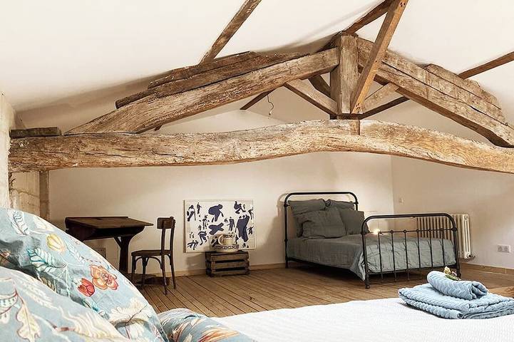 Gîte pour 6 personnes, avec piscine ainsi que jardin et sauna à Lugon-et-l'Île-du-Carnay - 2