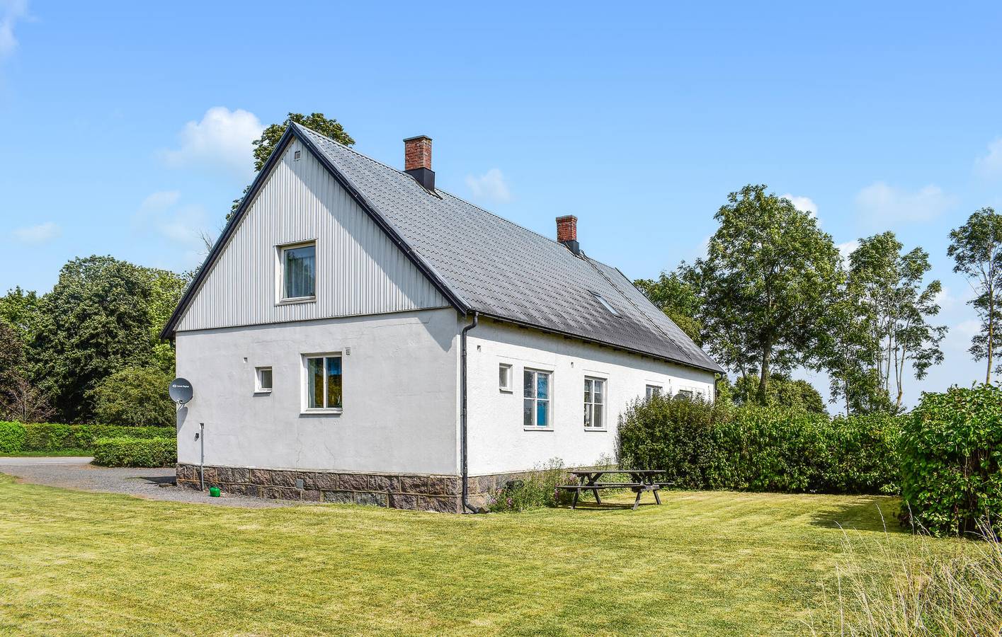 Hus för 6 Personer, med terass och trädgård