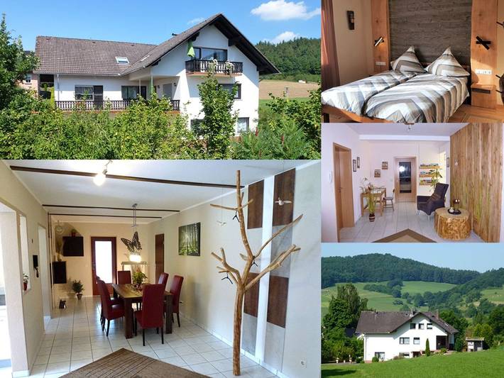 Bauernhof für 4 Personen, mit Sauna und Ausblick sowie Garten in Hessen