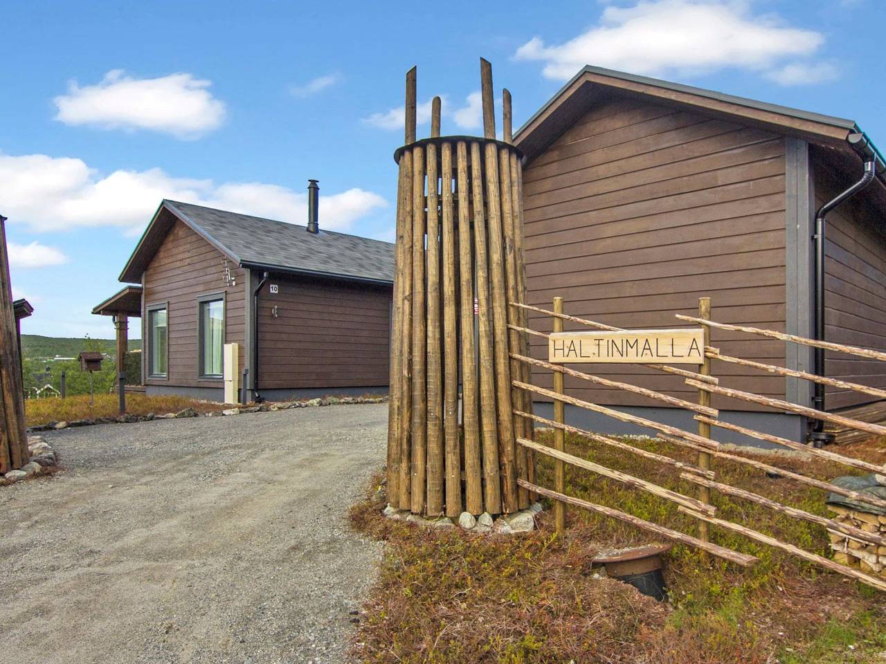 Haltinmalla in Lappland