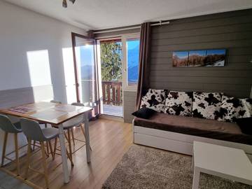 Gîte pour 4 personnes, avec balcon dans Station De La Rosiere
