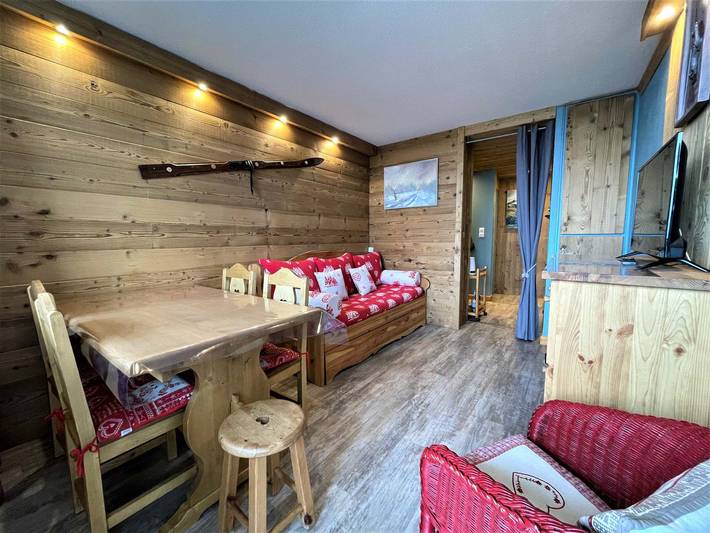 Appartement de vacances pour 5 personnes, avec terrasse dans Les Menuires