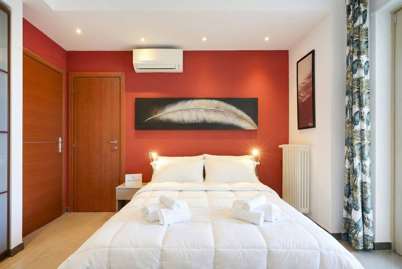 Hel leilighet, Sky Gate - Red Suite by the Airport in Bari, Provinsen Bari