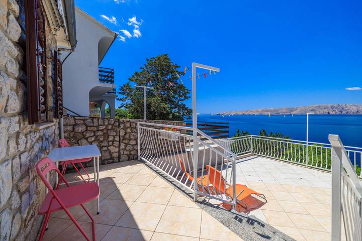 Studio für 2 Personen, mit Terrasse in Kvarner Bucht - 2