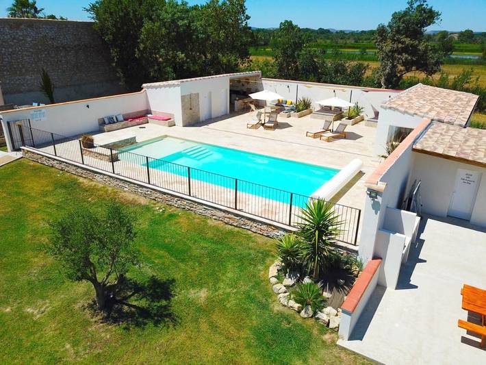 Location de vacances pour 2 personnes, avec piscine ainsi que jardin et vue dans Parc naturel régional de la Narbonnaise en Méditerranée - 4
