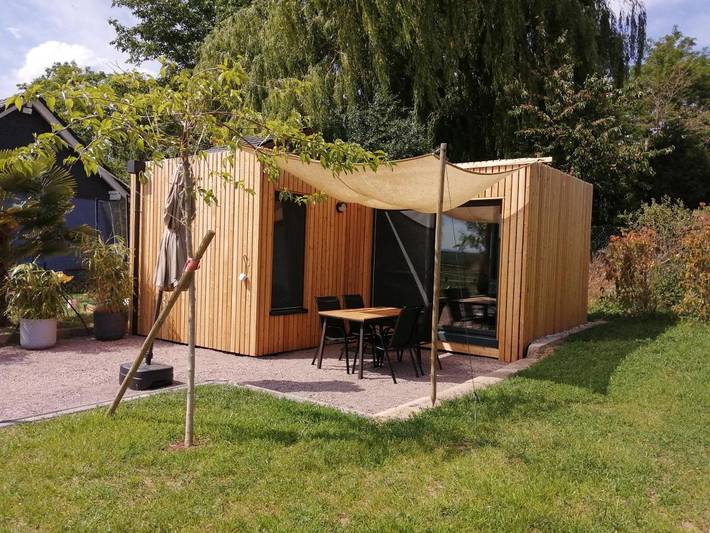 Gîte pour 4 personnes, avec Terrasse ainsi que Jardin et Vue