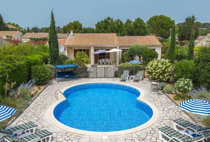 Location de vacances pour 6 personnes, avec Jardin et Piscine à Ginestas