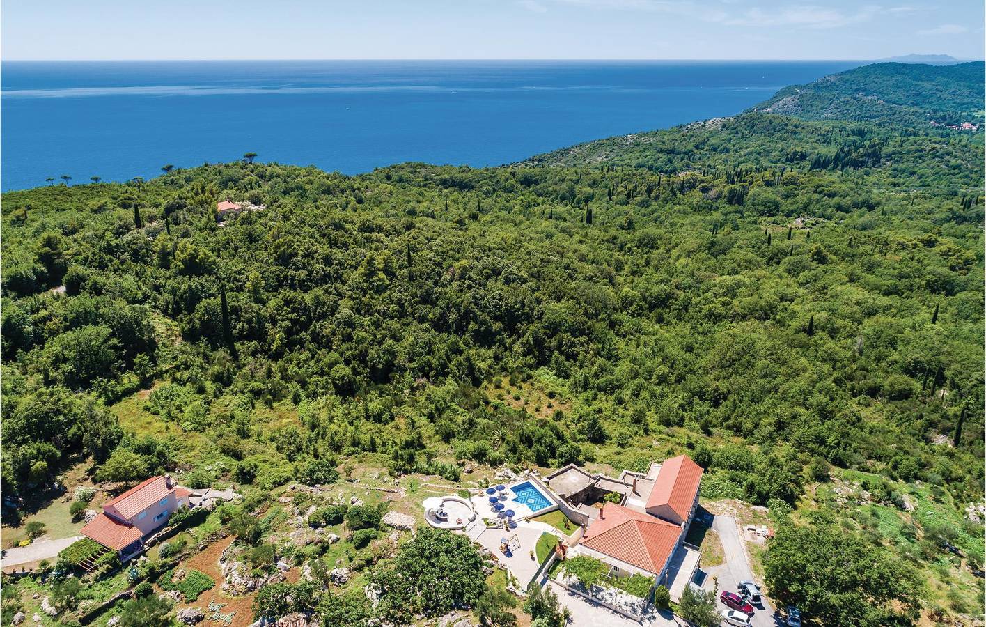 Ferienhaus für 6 Personen mit Terrasse in Općina Konavle, Dubrovnik-Neretva