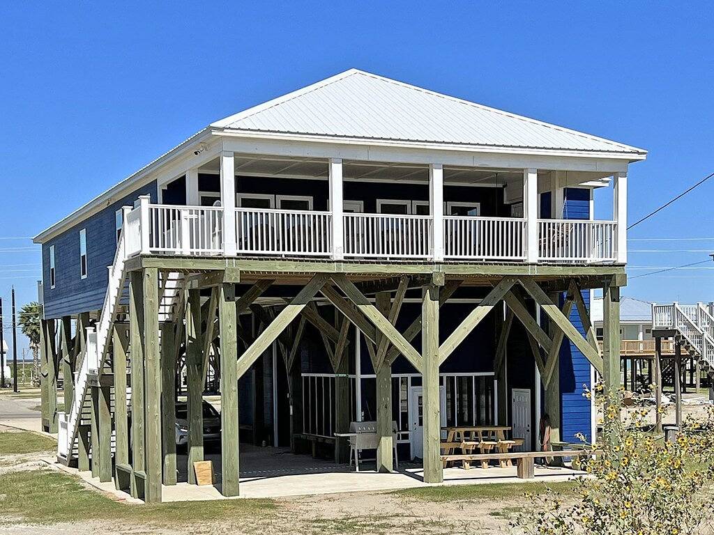 Familien Gezeiten - New Beachfront 4 Bdr / 4. 5 Bad w / Golfwagenverleih Opt in Grand Isle, Jefferson Parish
