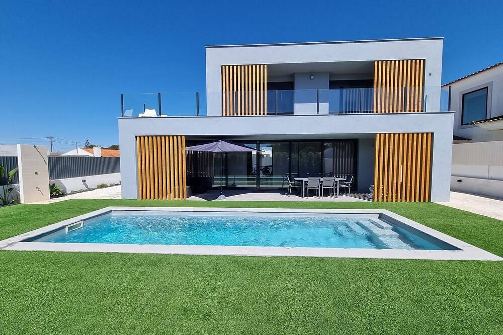 Sunset Villa in Meco w/ private pool near beach in Praia do Meco, Sesimbra (Castelo)