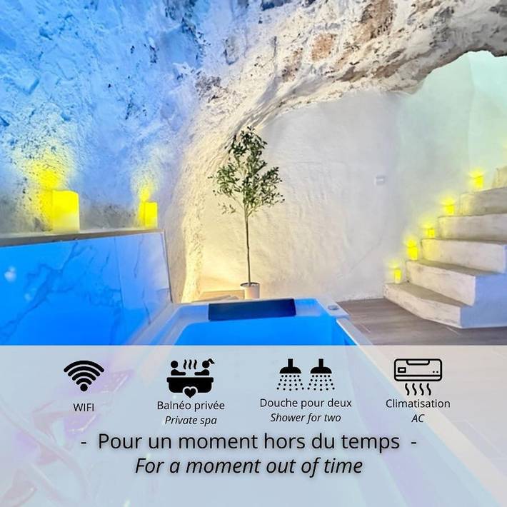 Appartement de vacances pour 2 personnes, avec jacuzzi