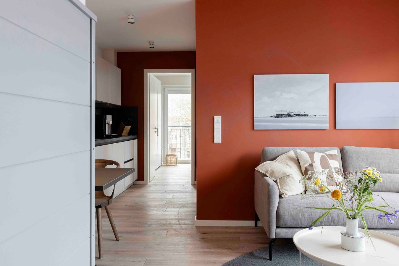 Ganze Wohnung, Ferienwohnung 'Orkney' mit Balkon und Wi-Fi in St. Peter-Bad, St. Peter-Ording