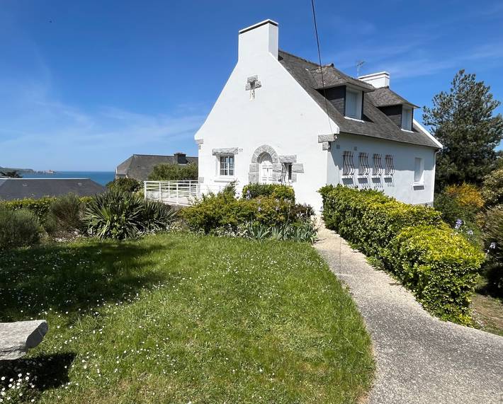 Maison de vacances pour 8 personnes, avec vue ainsi que jardin et terrasse