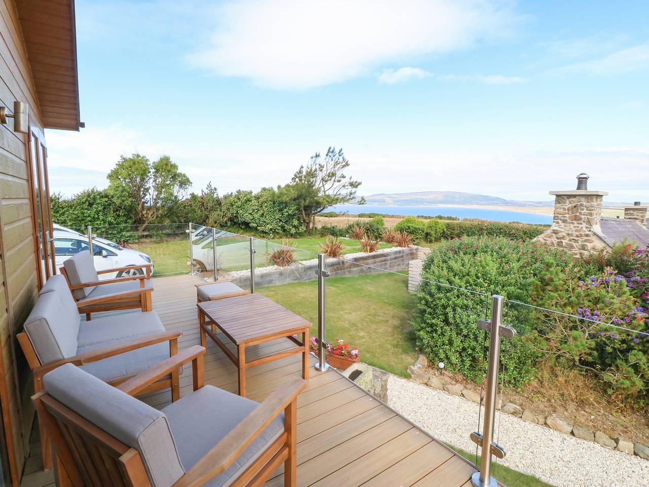 Lodge para 6 pessoas com jardim in Gwynedd