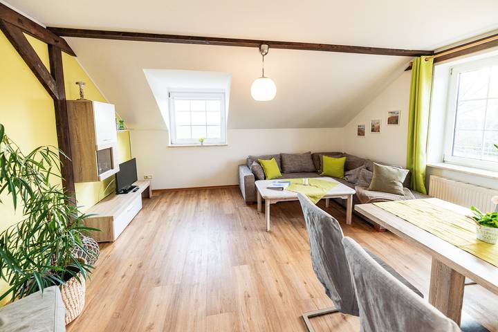 Ferienwohnung für 5 Personen, mit Garten und Terrasse, mit Haustier in Avendorf