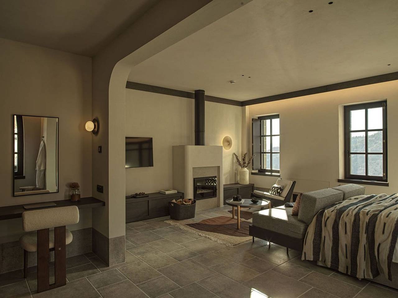 Appartement entier, The Grand View Suite with large Veranda by Oreno in Tsepelovo, Région d'Ioannina