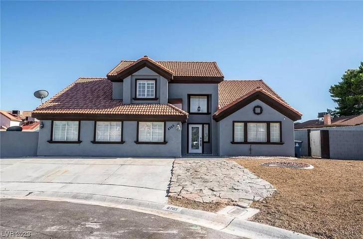 Dom dla 13 osób, z jacuzzi i ogród oraz basen w Las Vegas