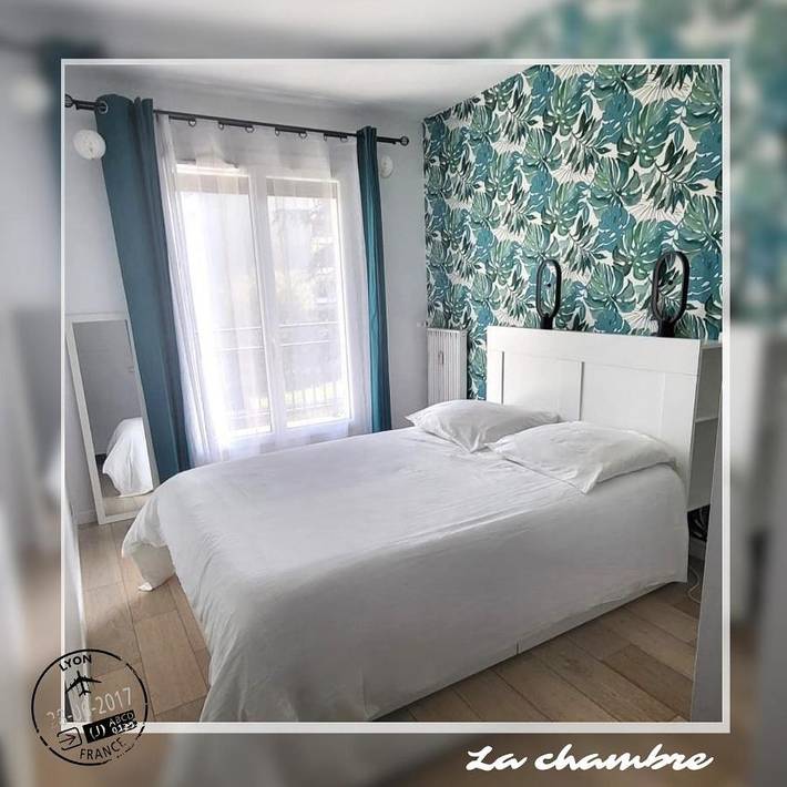 Gîte pour 4 personnes, avec balcon à Tassin-la-Demi-Lune - 2