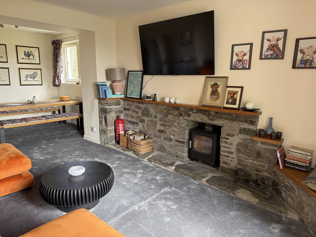 Milton of Tullypowrie Cottage in Perthshire