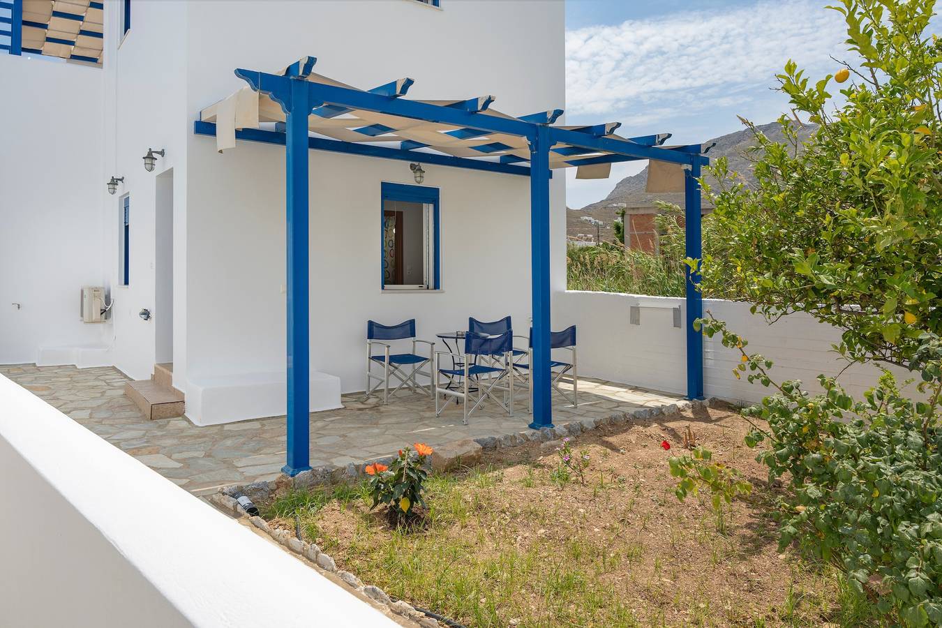Monolocale intero, Monolocale 'Studios Ninemia Serifos 3' con vista mare, Wi-Fi e aria condizionata in Livadi, Cicladi