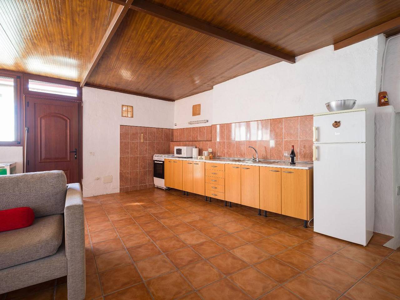 Maison de Vacances 'La Casita Cueva Don Carmelo' avec Vue sur la Montagne, Terrasse Privée et Wi-Fi in San Bartolomé de Tirajana, Grande Canarie du Sud