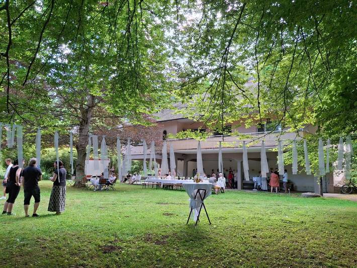 Villa für 10 Personen, mit Balkon und Garten in Naturpark Obere Donau
