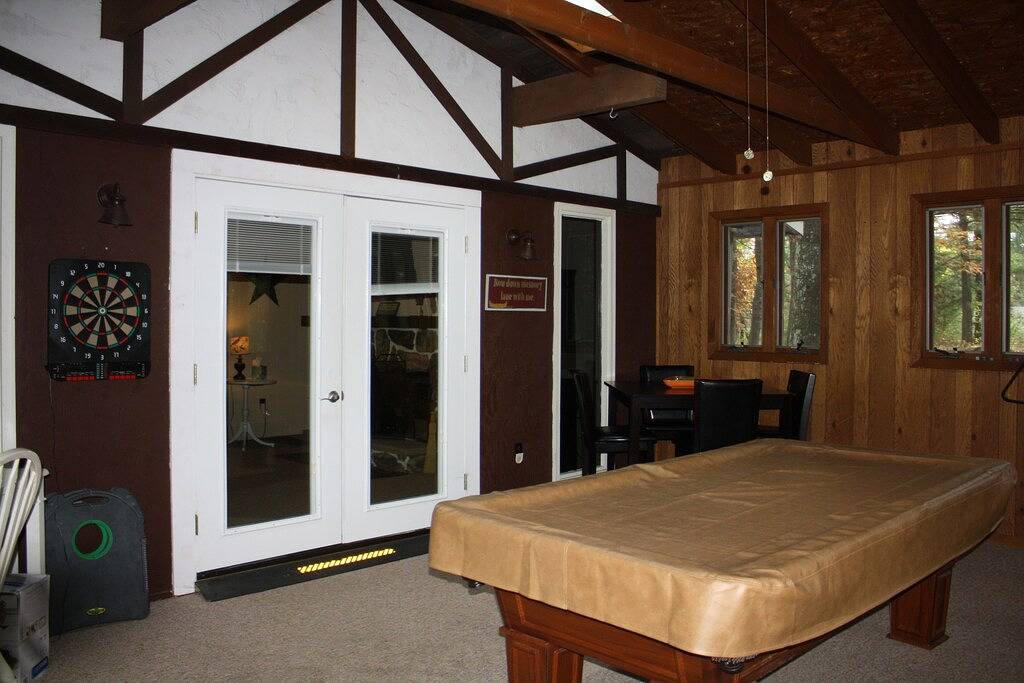 Castle Rock Lake Hütte in der Nähe von Lake ~ In der Nähe von Wisconsin Dells ~ Friedlicher Rückzugsort! in Castle Rock Lake