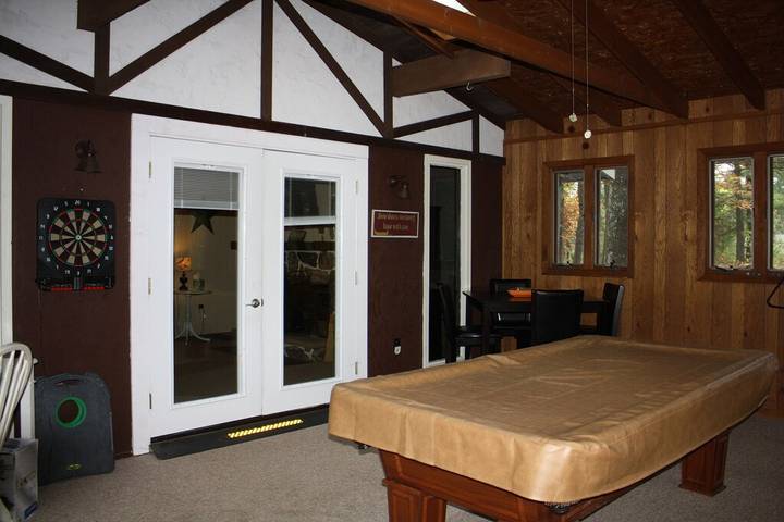 Blockhütte für 8 Personen, mit Garten - 1