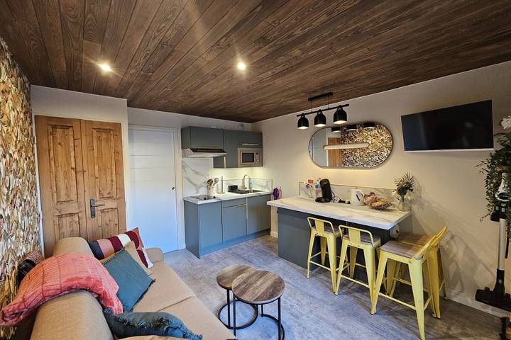 Gîte pour 4 personnes, avec balcon, adapté aux familles à Vénosc - 4