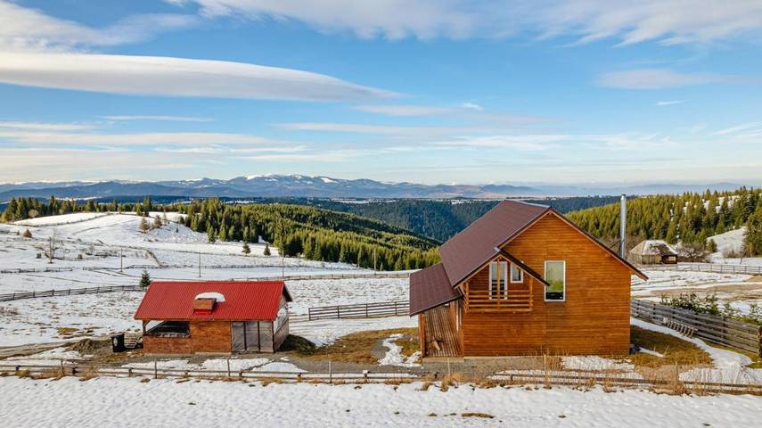 Location de vacances pour 10 personnes, avec jardin ainsi que balcon et vue dans Mărișel - 2