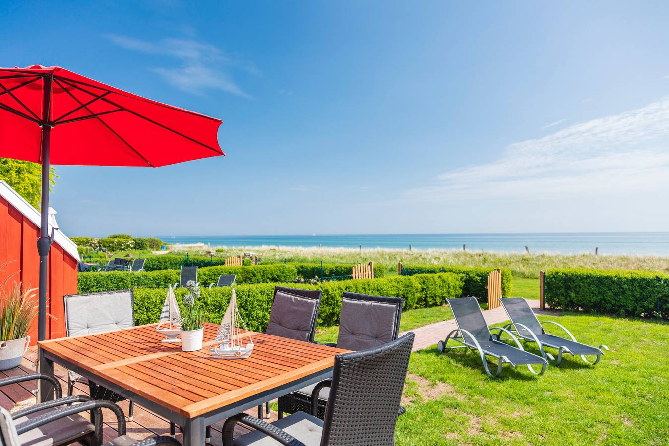 Ocean 4 in Brodau, Badestrand Rettin