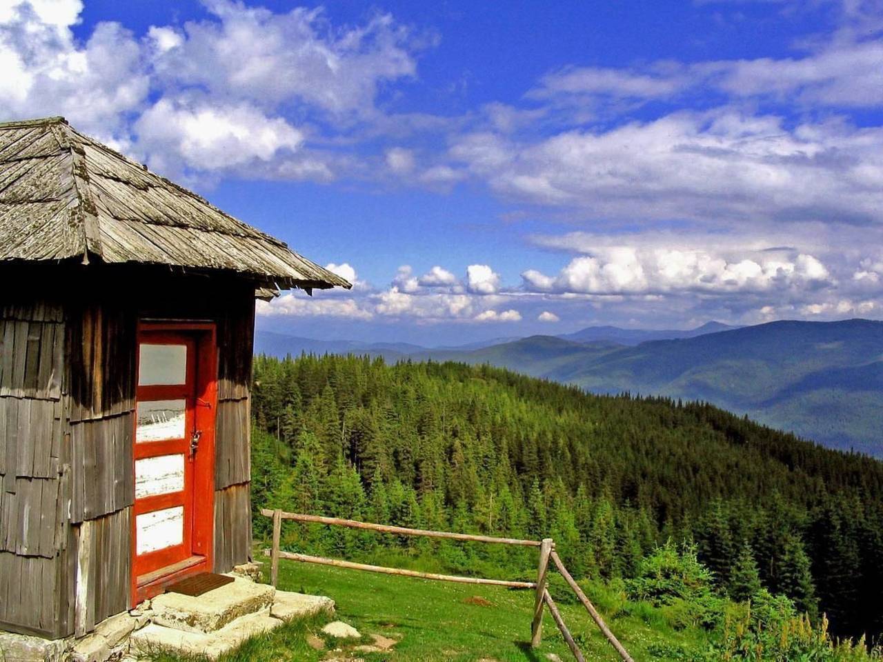 Cozo Fantu in Karpaten