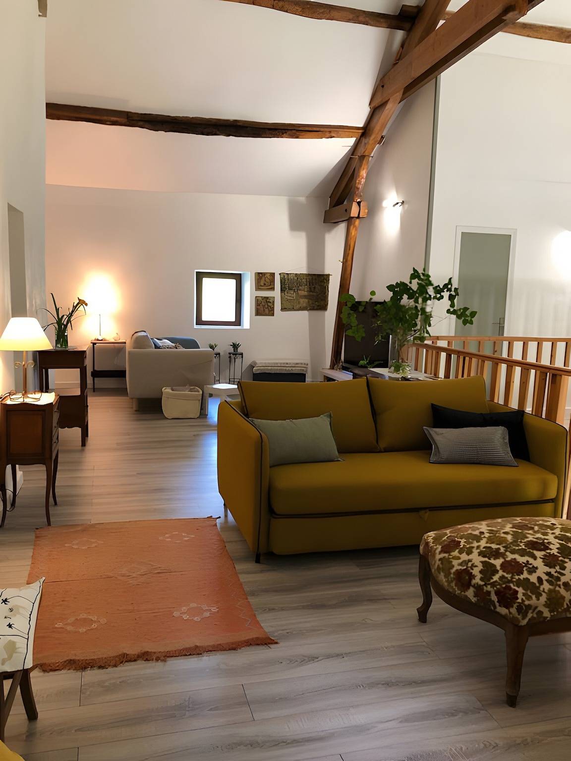 Guest Room “La Rustique” with Shared Terrace, Garden, and Wi-Fi in Soubrebost, Millevaches en Limousin Regional Nature Park
