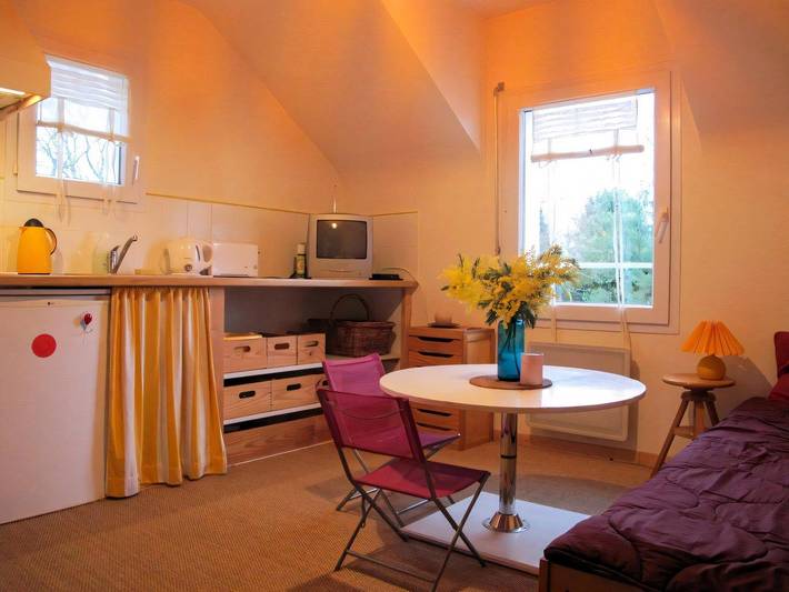 Gîte pour 4 personnes, avec jardin