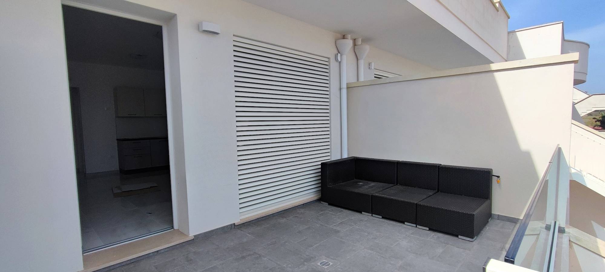 Apartamento entero, Apartamento 'Bilocale en el Centro T San Giovanni' con Terraza Privada, Balcón y Aire Acondicionado in Torre San Giovanni, Ugento