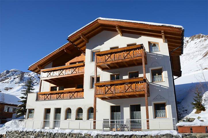 Ferienwohnung für 5 Personen, mit Balkon, kinderfreundlich in Samnaun