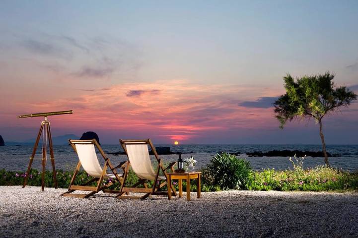 Appart’hôtel pour 2 personnes, avec balcon ainsi que jardin et vue