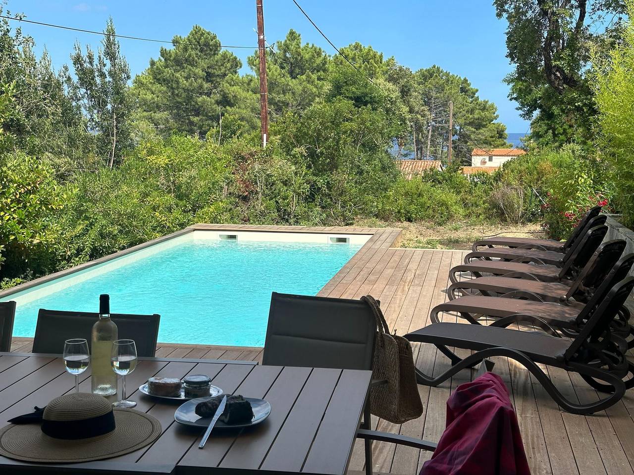 Villa en Córcega con piscina y acceso al mar in Sari-Solenzara, Distrito de Sartène