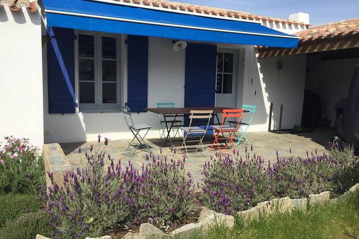 Maison de vacances pour 6 personnes, avec jardin dans Port Joinville