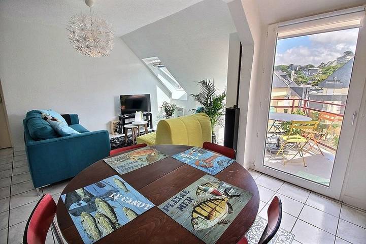 Gîte pour 4 personnes, avec terrasse à Perros-Guirec