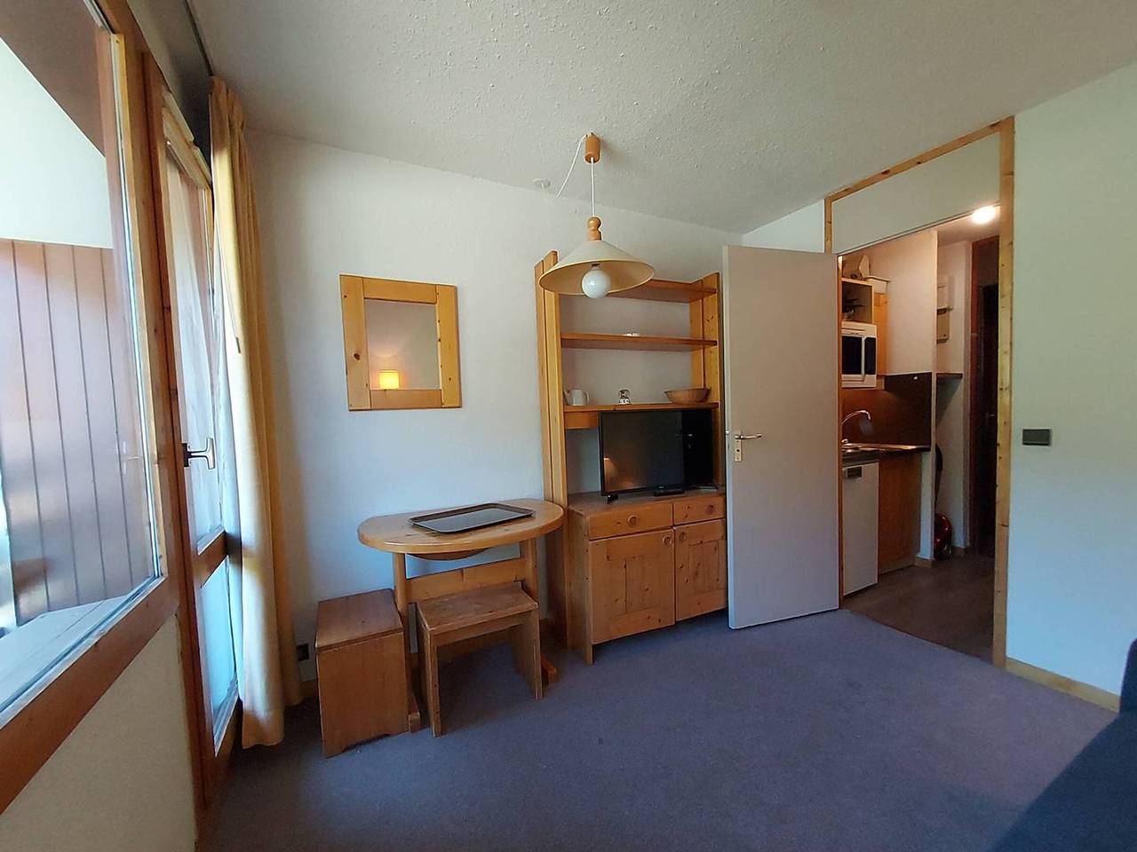 Ganze Wohnung, Direkt an der Piste, Haustiere erlaubt, Südbalkon in Valmorel, Les Avanchers-Valmorel