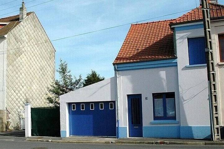 Maison de vacances pour 6 personnes, avec jardin et terrasse à Berck