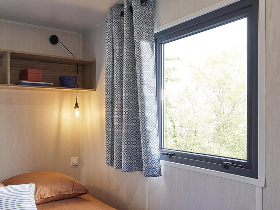 Camping Domaine de l'Epinette - Mobile home 4 persons - 20m² cabin in Châtillon (Jura), Jura Francais