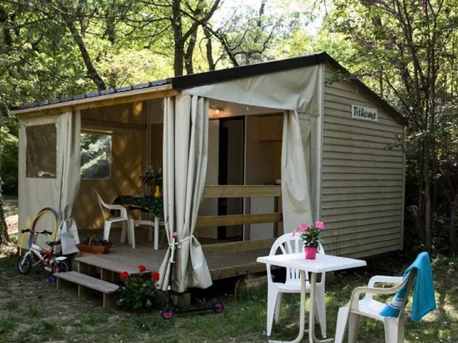 Camping Le Luberon | Pausado - Mobile home 4 persons - Cottage Capucine 3 Rooms 4 People Without Bathroom in Apt, Parc naturel régional du Luberon